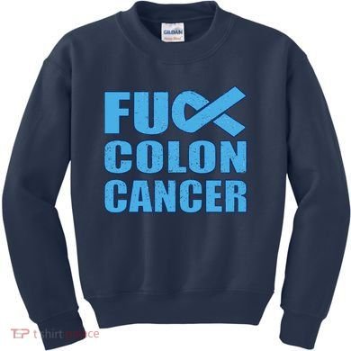 Fuck Colon Cancer Kids Sweatshirt