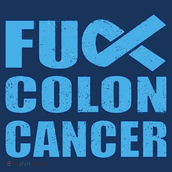 Fuck Colon Cancer Kids Long Sleeve Shirt
