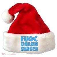 Fuck Colon Cancer Santa Hat thumb 0