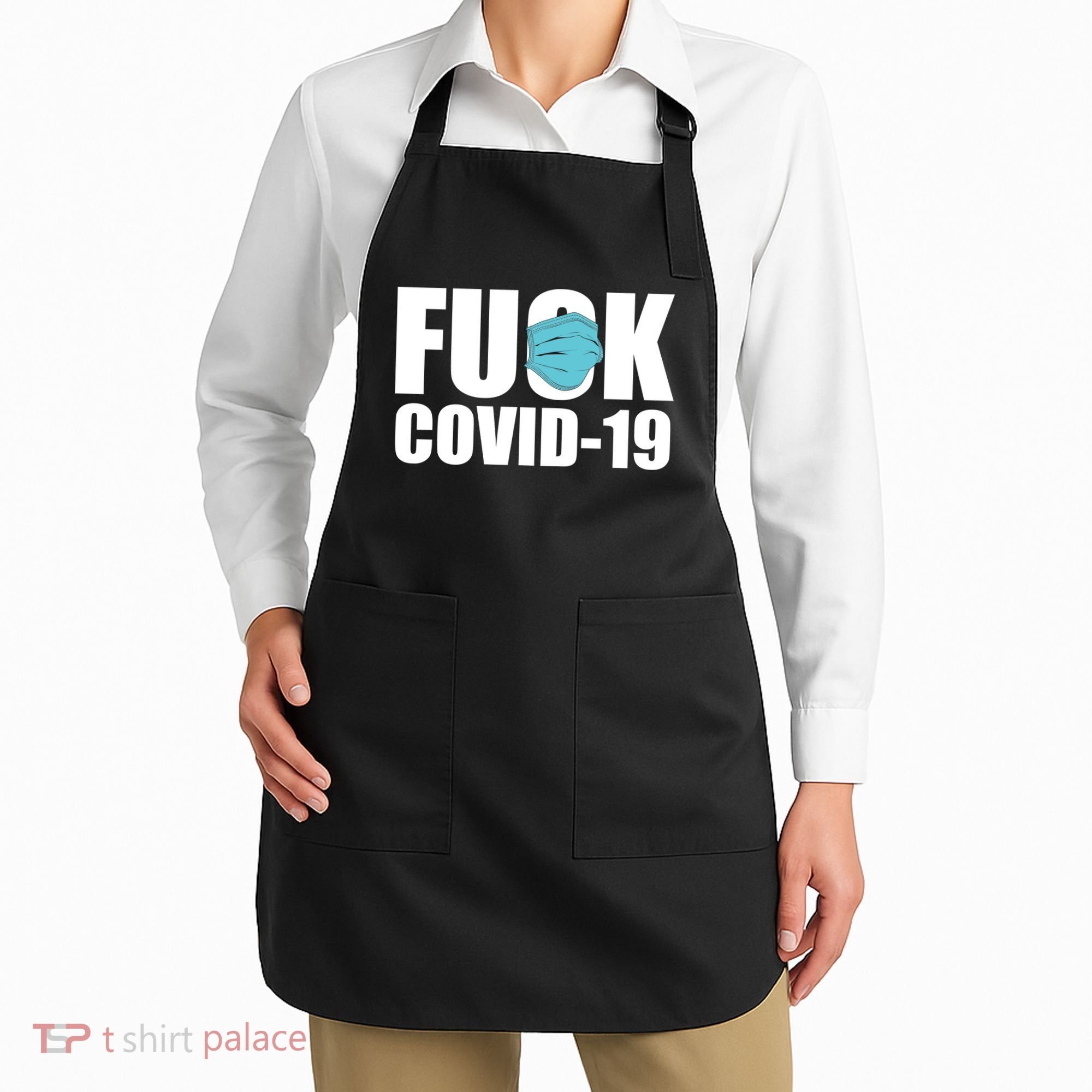 Fuck COVID-19 Apron