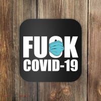 Fuck COVID-19 Coaster thumb 0