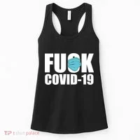 Fuck COVID-19 Women's Tank Top thumb 0