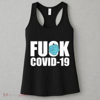 Fuck COVID-19 Women's Tank Top thumb 3