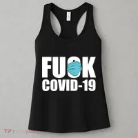 Fuck COVID-19 Women's Tank Top thumb 3