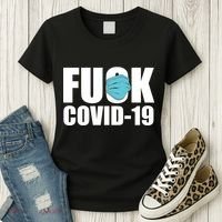 Fuck COVID-19 Women's T-Shirt thumb 3