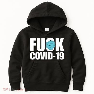 Fuck COVID-19 Kids Hoodie