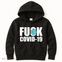 Fuck COVID-19 Kids Hoodie thumb 0