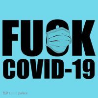 Fuck COVID-19 Kids Long Sleeve Shirt thumb 2