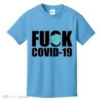 Fuck COVID-19 Kids T-Shirt thumb 0