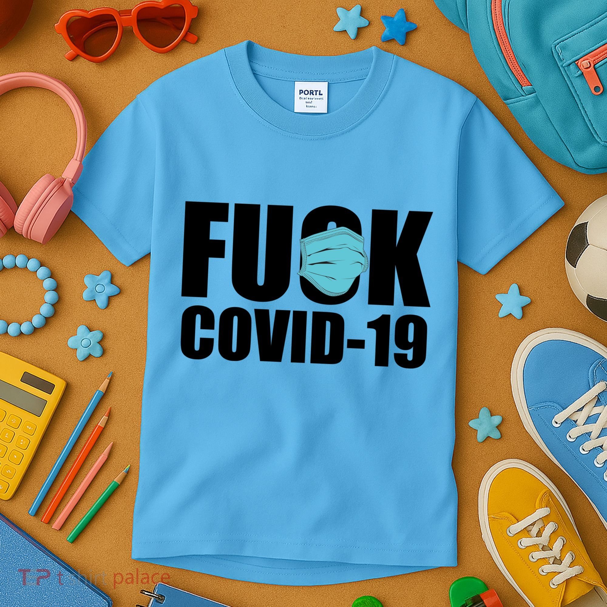 Fuck COVID-19 Kids T-Shirt