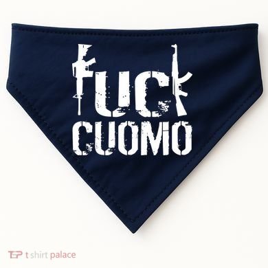 Fuck Cuomo Gun Rights USA-Made Doggie Bandana