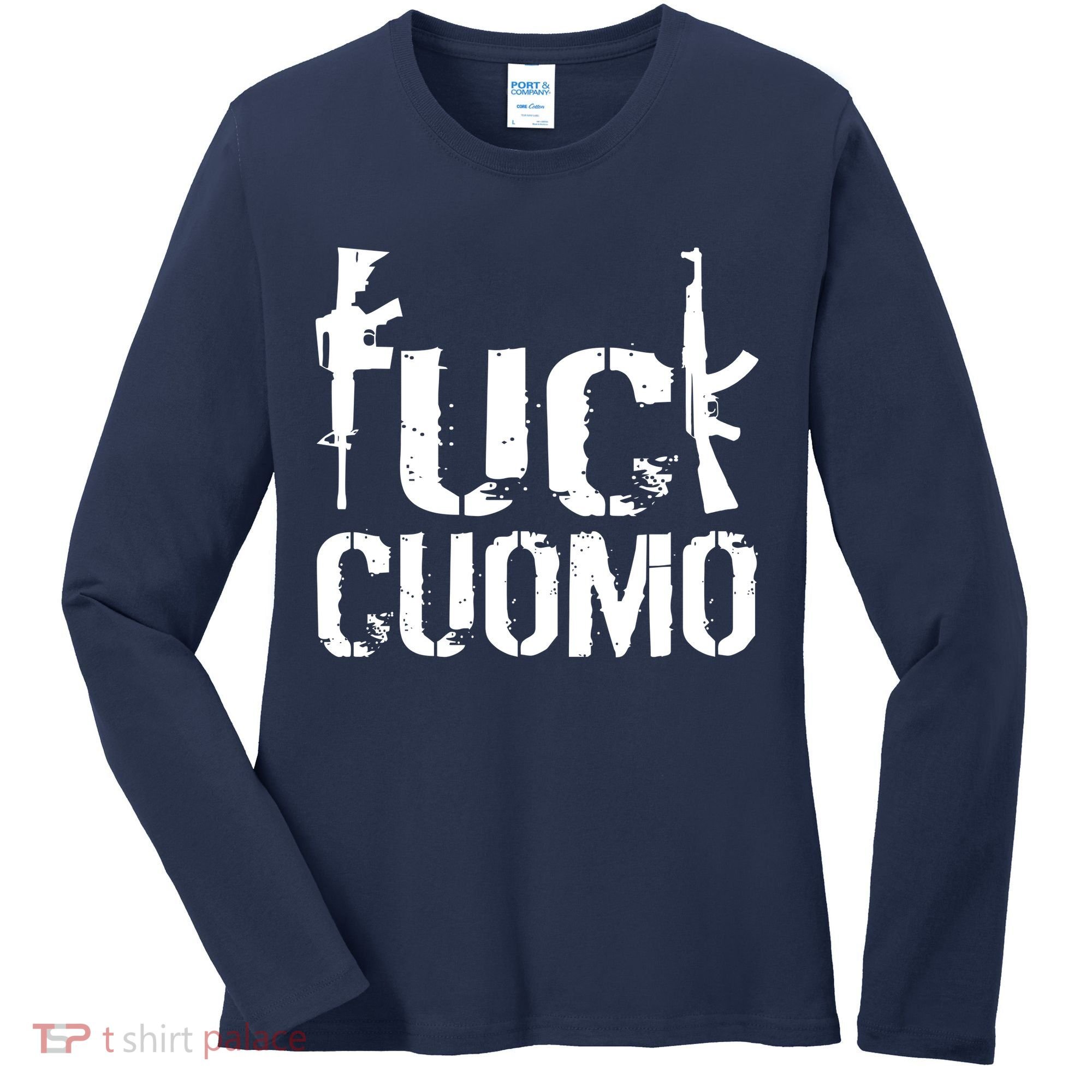 Fuck Cuomo Gun Rights Women's Long Sleeve Shirt