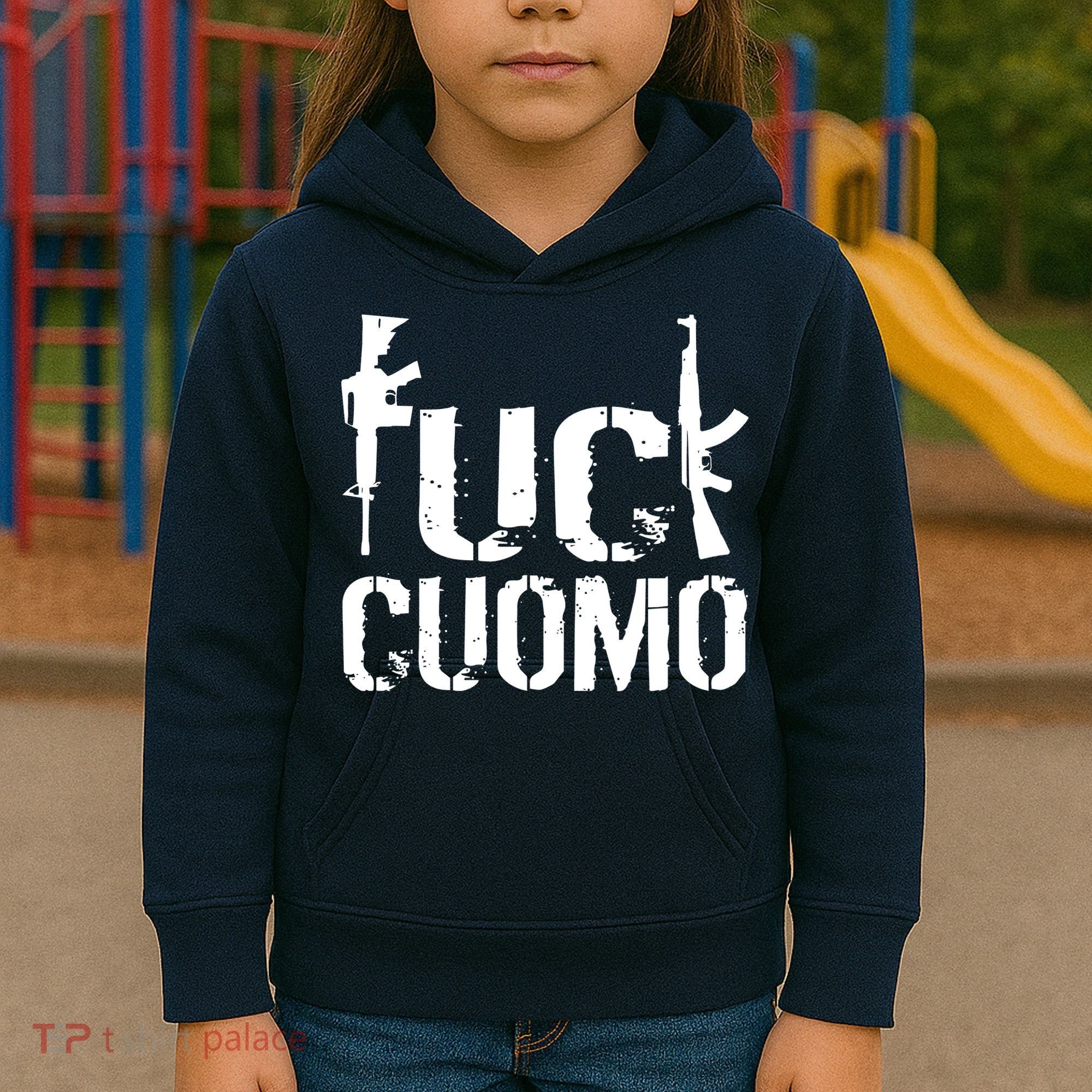 Fuck Cuomo Gun Rights Kids Hoodie