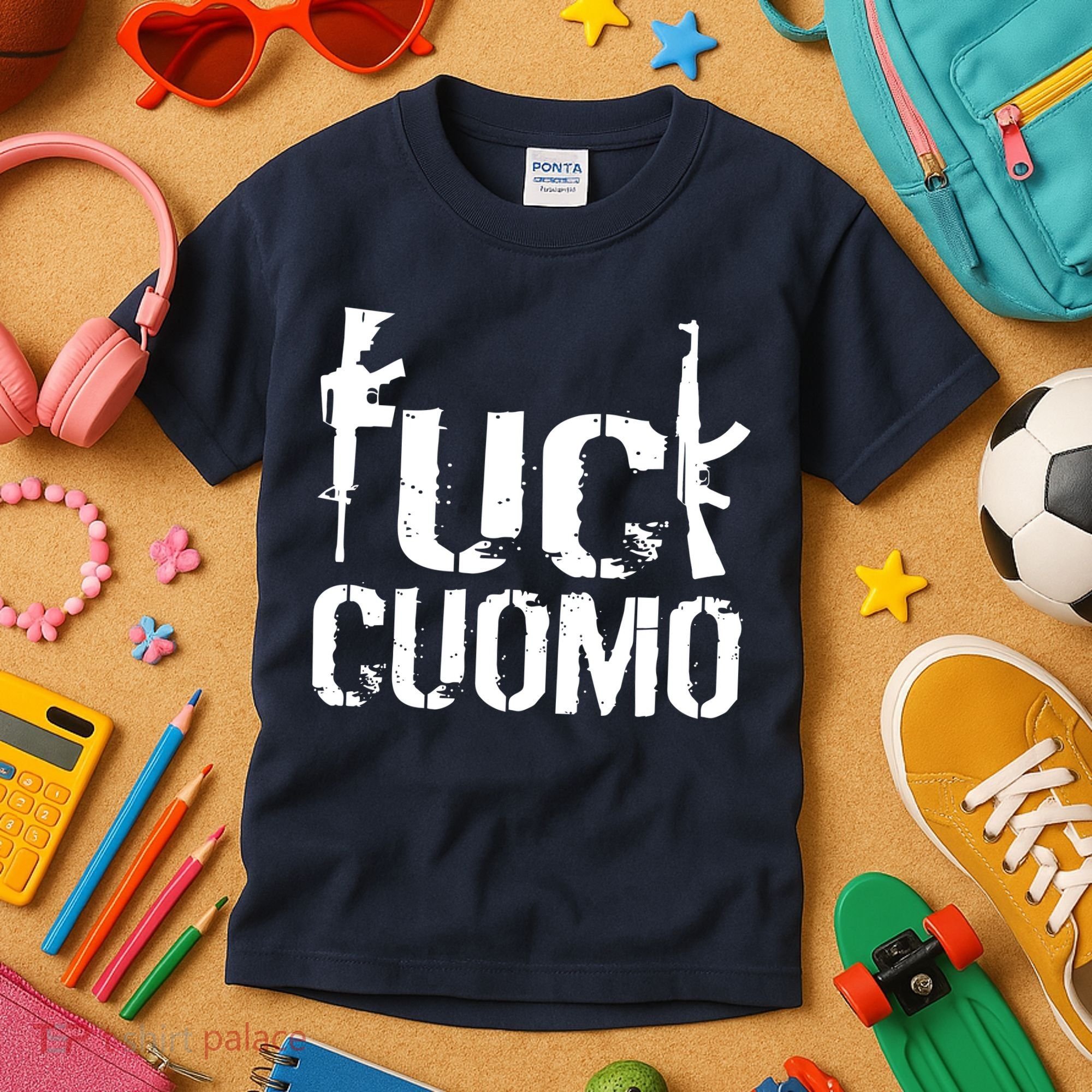Fuck Cuomo Gun Rights Kids T-Shirt