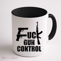 Fuck Gun Control Coffee Mug thumb 1