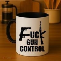 Fuck Gun Control Coffee Mug thumb 4
