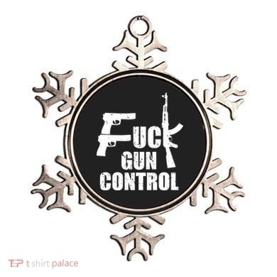 Fuck Gun Control Ornament