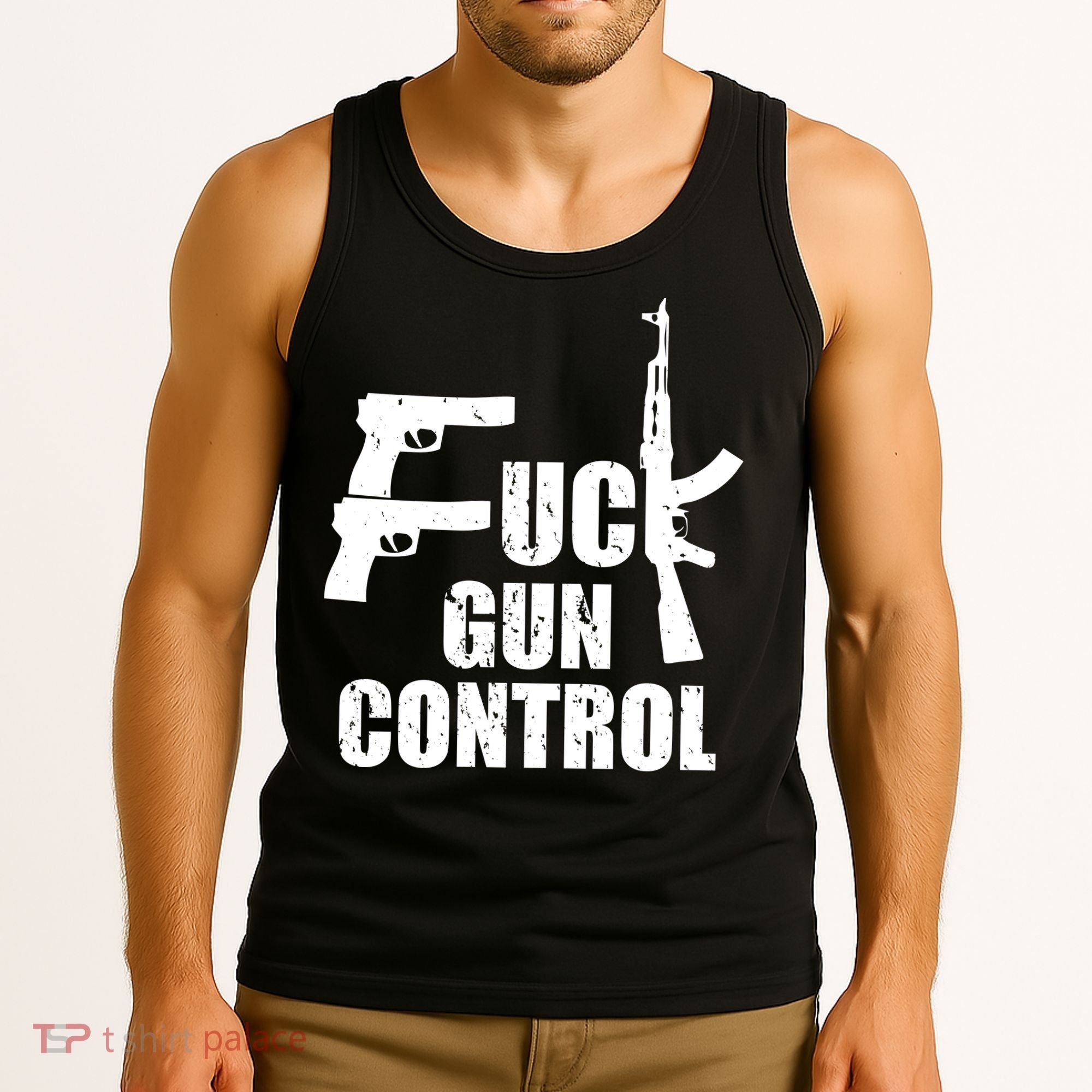 Fuck Gun Control Tank Top