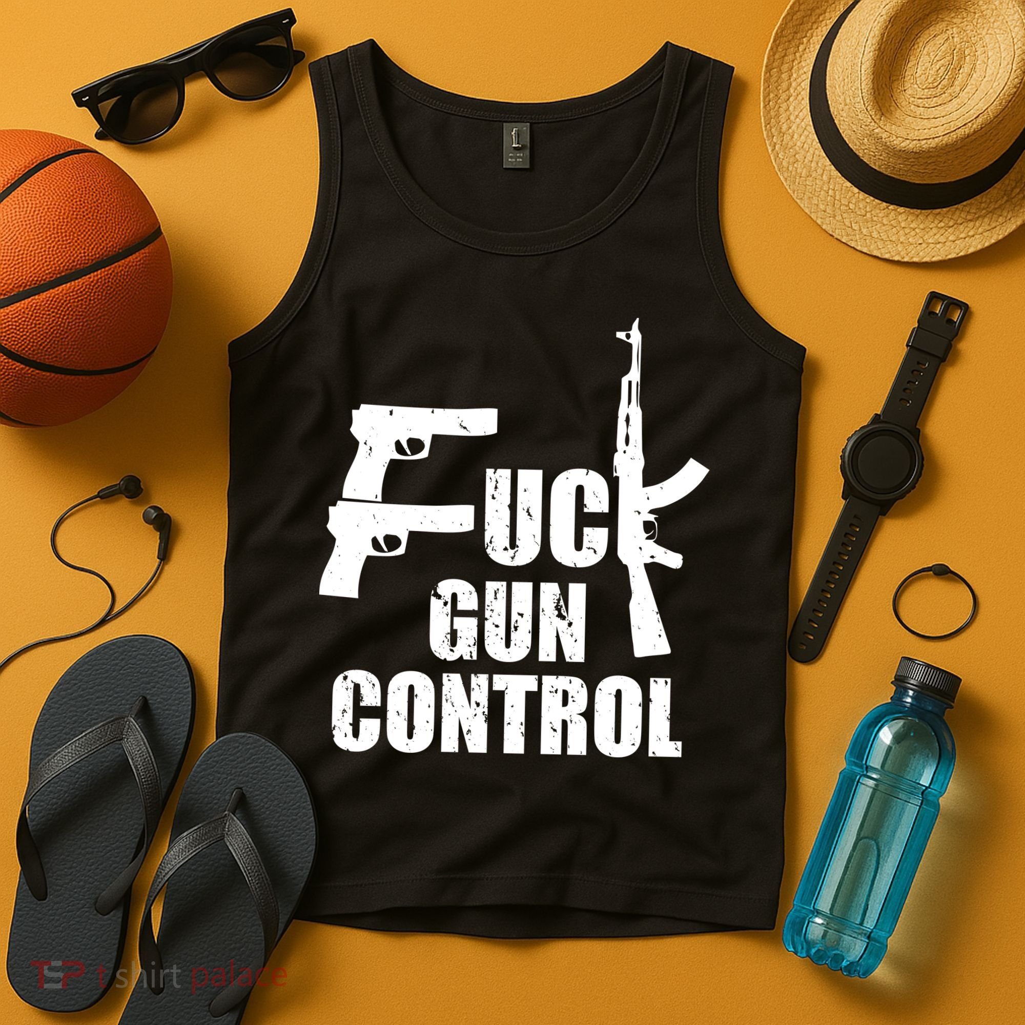 Fuck Gun Control Tank Top