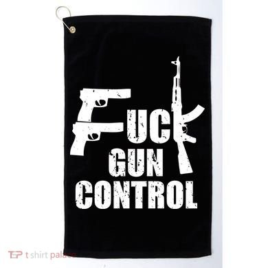 Fuck Gun Control Golf Towel