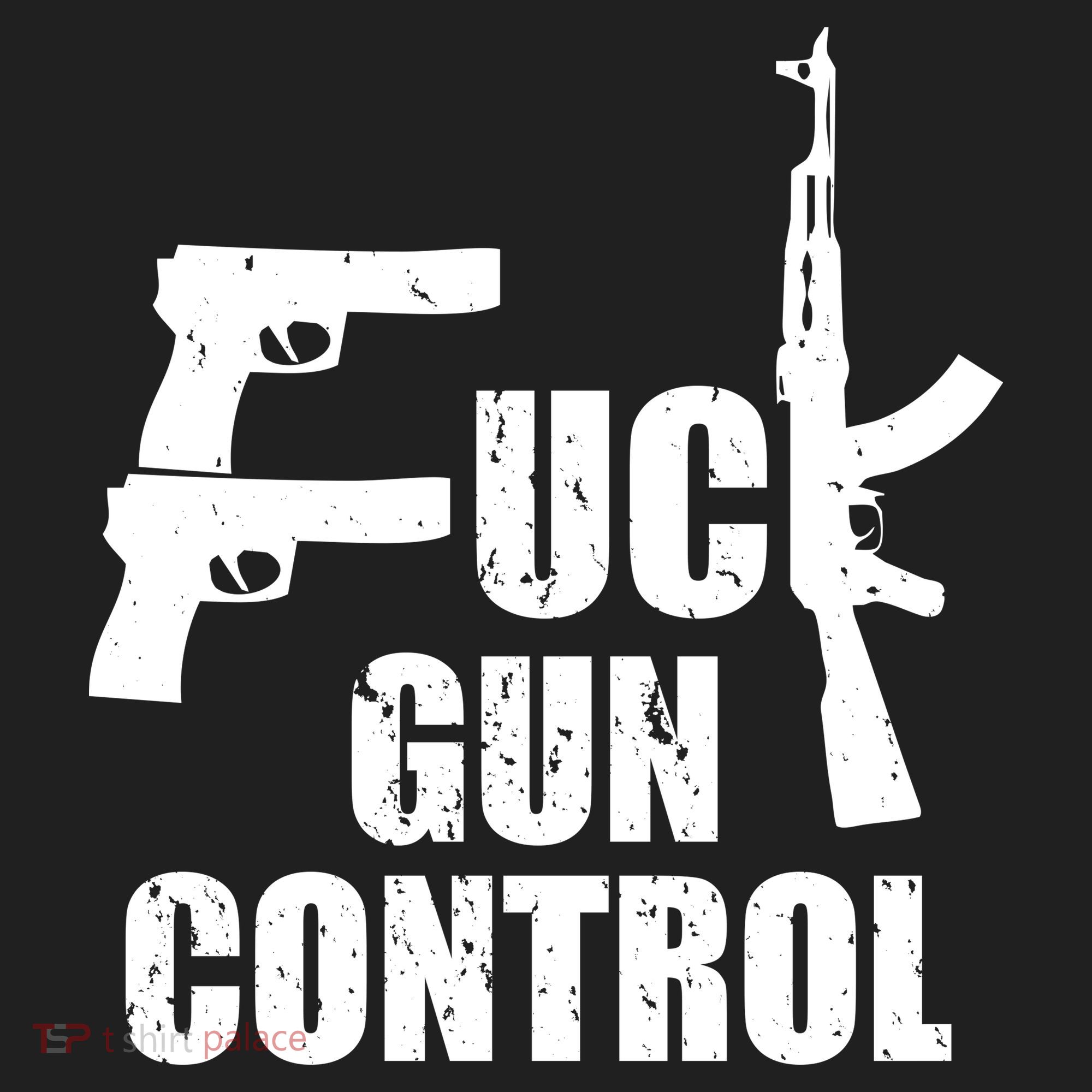Fuck Gun Control Golf Towel