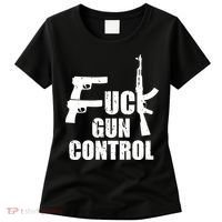 Fuck Gun Control Women's T-Shirt thumb 0