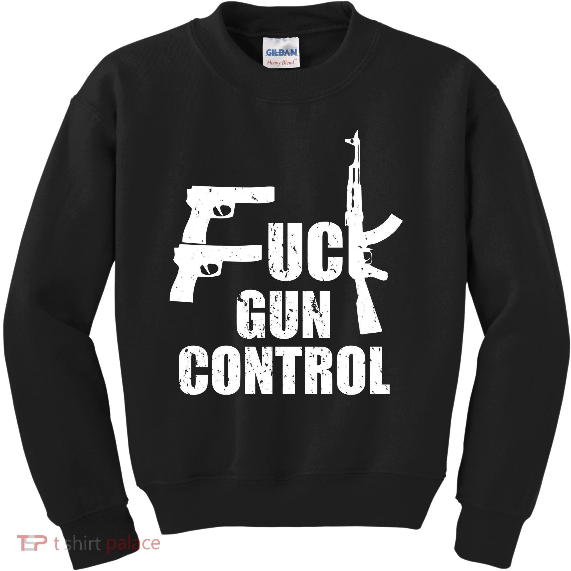 Fuck Gun Control Kids Sweatshirt
