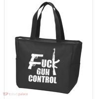 Fuck Gun Control Tote Bag thumb 3