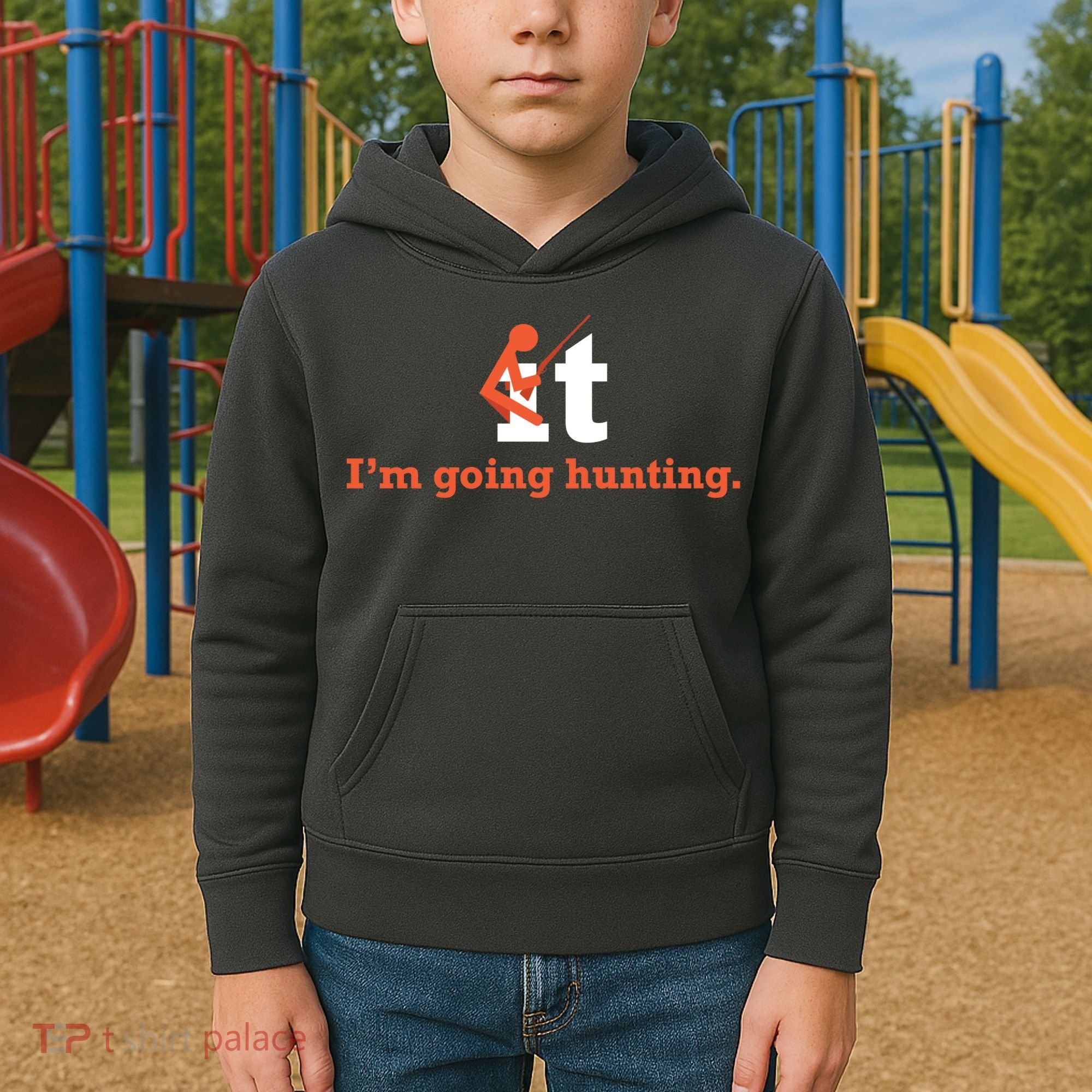 Fuck It I'm Going Hunting Kids Hoodie