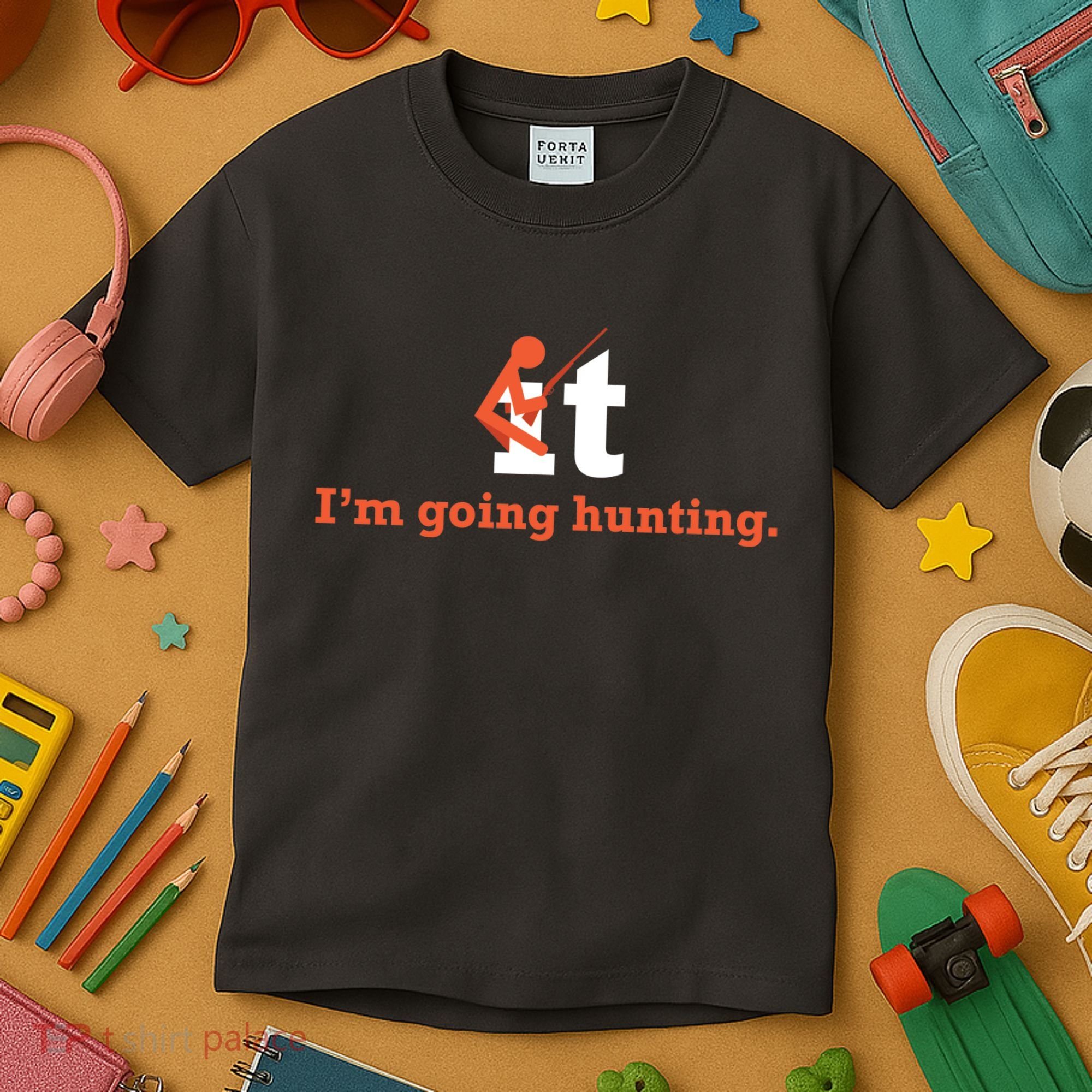 Fuck It I'm Going Hunting Kids T-Shirt