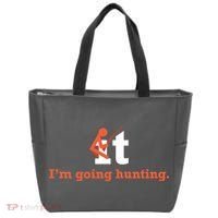 Fuck It I'm Going Hunting Tote Bag thumb 0