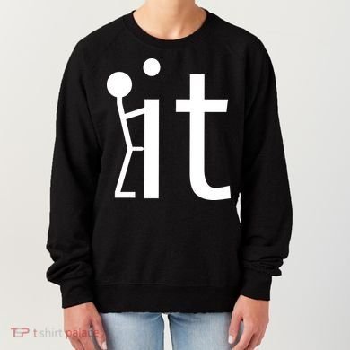Fuck It Logo Figure Women's Sweatshirt