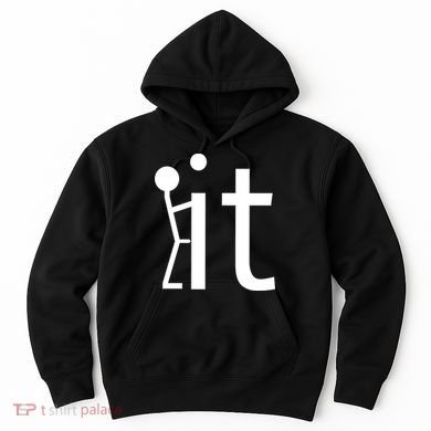 Fuck It Logo Figure Hoodie