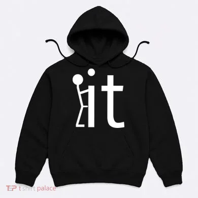 Fuck It Logo Figure Hoodie