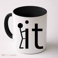 Fuck It Logo Figure Coffee Mug thumb 0
