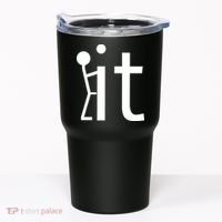 Fuck It Logo Figure Tumbler thumb 0