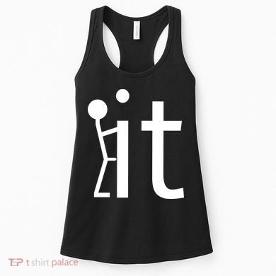 Fuck It Logo Figure Women's Tank Top