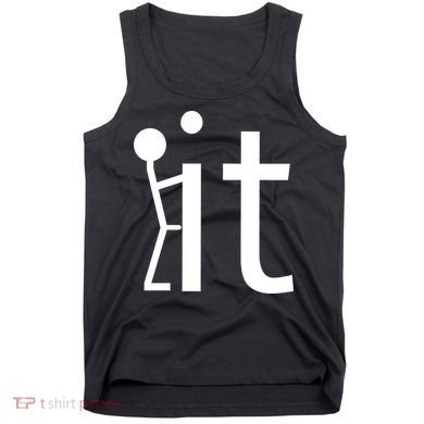 Fuck It Logo Figure Tank Top