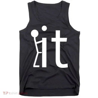 Fuck It Logo Figure Tank Top