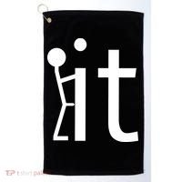 Fuck It Logo Figure Golf Towel thumb 0