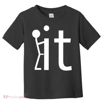 Fuck It Logo Figure Toddler T-Shirt