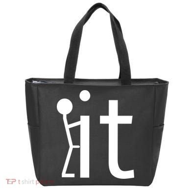Fuck It Logo Figure Tote Bag