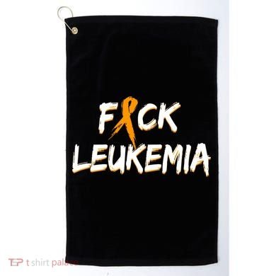 Fuck Leukemia Golf Towel