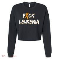 Fuck Leukemia Cropped Pullover Crew thumb 0