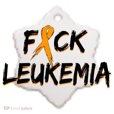 Fuck Leukemia Ceramic Ornament