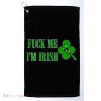 Fuck Me I'm Irish Golf Towel thumb 0