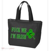 Fuck Me I'm Irish Tote Bag thumb 3
