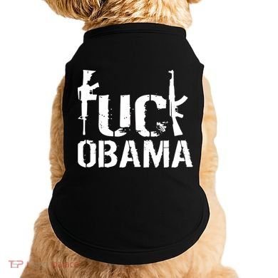 Fuck Obama Gun Rights Doggie Tank