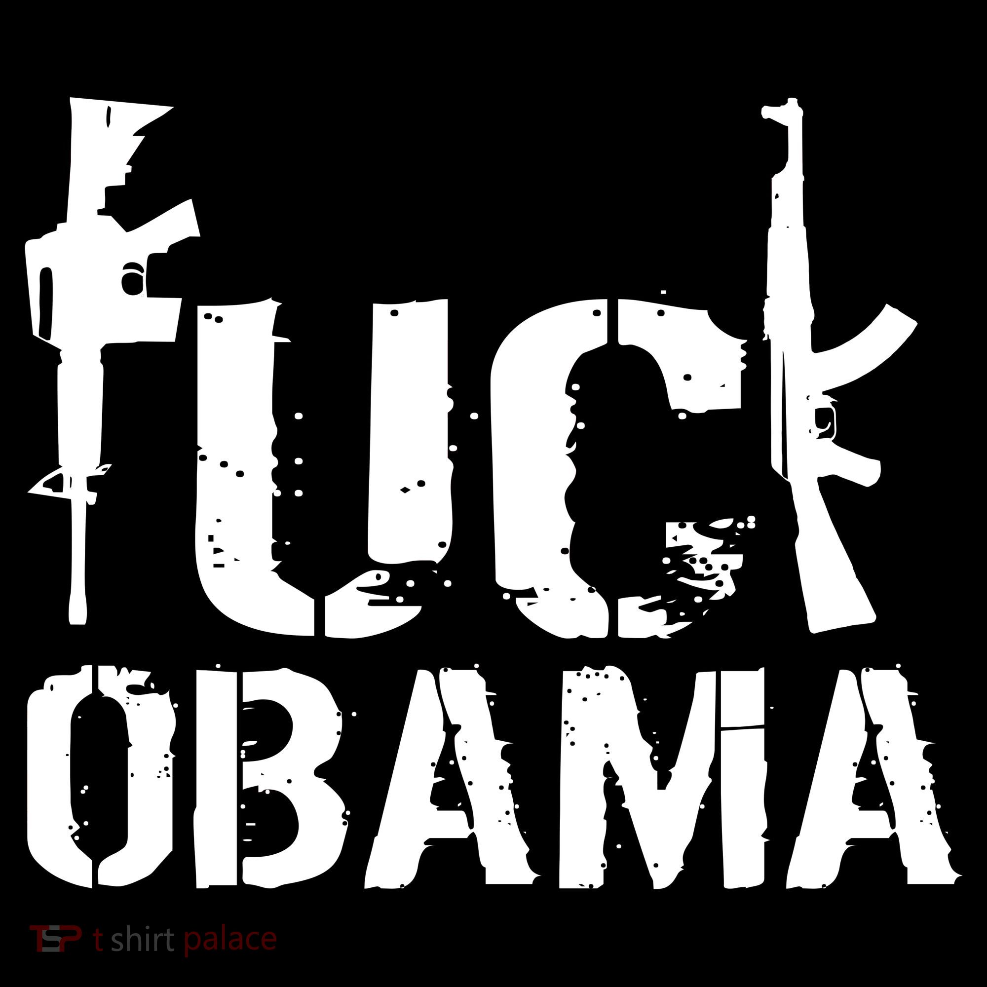 Fuck Obama Gun Rights Long Sleeve Shirt