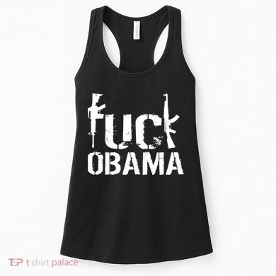 Fuck Obama Gun Rights Women's Tank Top